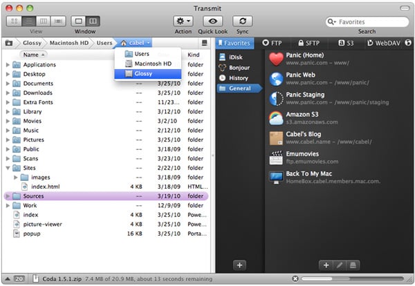 FTP-Mac-Transmit