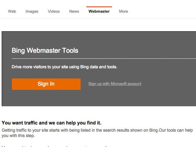 bingindexing-webmastersignup