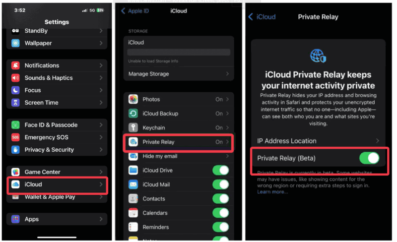 Icloud Private Relay Enabled