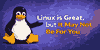Linux is Great, but It May Not Be For You