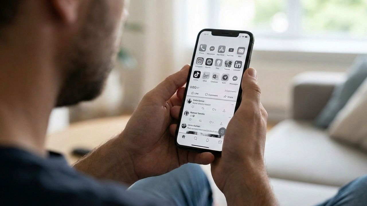 I Used Grayscale on My Phone to Curb Phone Addiction - Here's How it Went