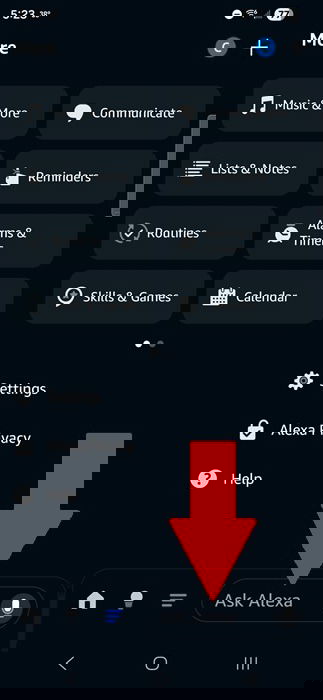 Using Alexa app to revert back to original Alexa.