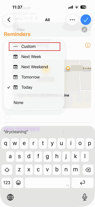 Critical Reminders Iphone Custom